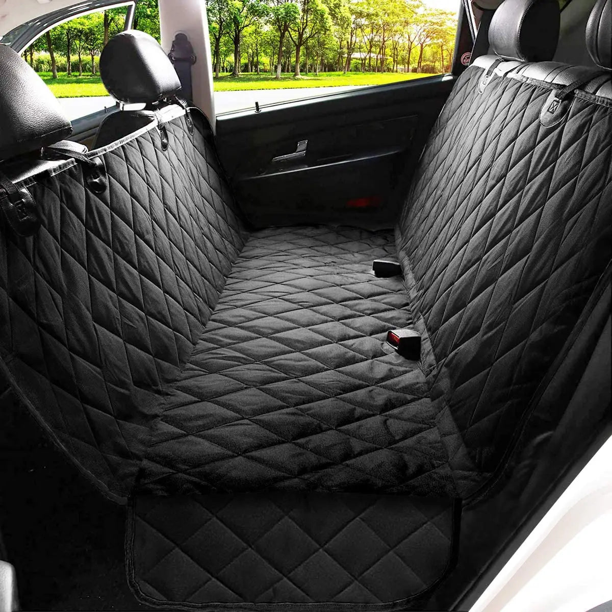 Car rear seat extender For Relax and Kids security